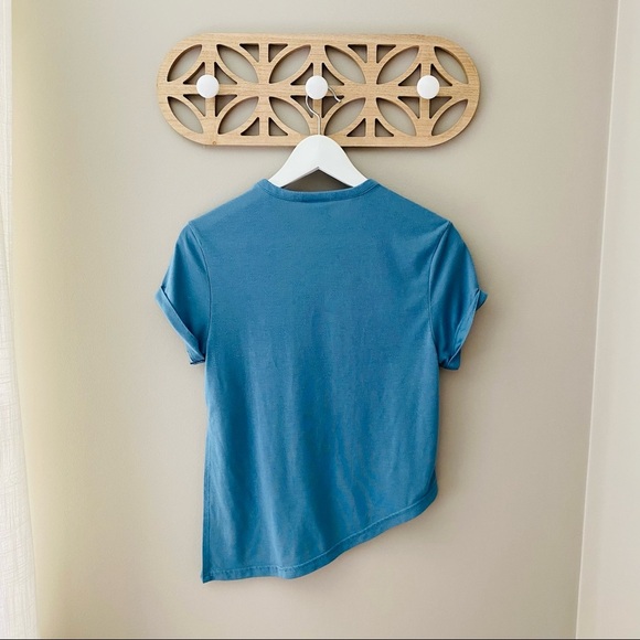 Gymshark Essential Tee Blue Sz XS - Picture 9 of 10